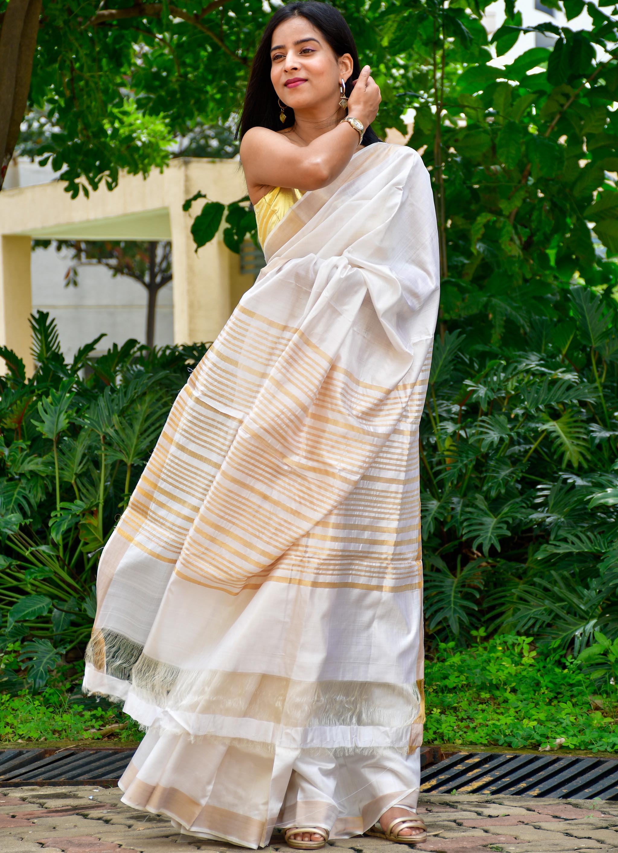 Buy High Quality Tussar Silk Sarees Online At Best Prices - Stylecaret.com